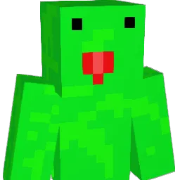 SlopOnMC Minecraft avatar bust
