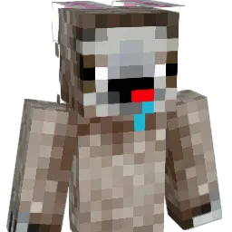 Slothstaa Minecraft avatar bust
