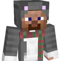 Slpper Minecraft avatar bust