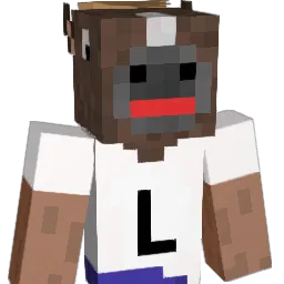 Slurs Minecraft avatar bust