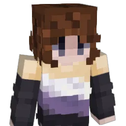 SlytherinBabe Minecraft avatar bust