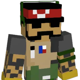 Smiles4Dayz Minecraft avatar bust