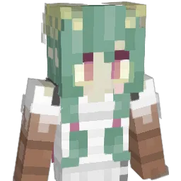 SmolFluffyMoth Minecraft avatar bust