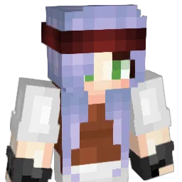 Smurfelina Minecraft avatar bust