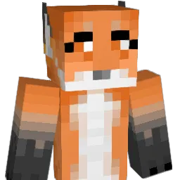 SneekyFox Minecraft avatar bust