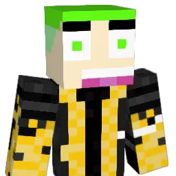 Sneeuwman Minecraft avatar bust
