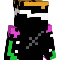Snieguzka Minecraft avatar bust