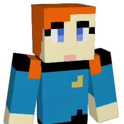 Snootybeans Minecraft avatar bust