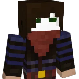 SnowBull Minecraft avatar bust