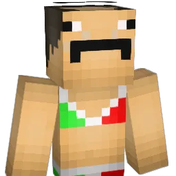 SnowMexican Minecraft avatar bust