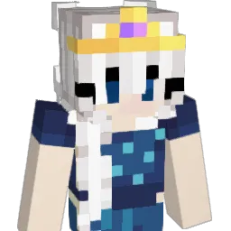 SnowQueenVR Minecraft avatar bust