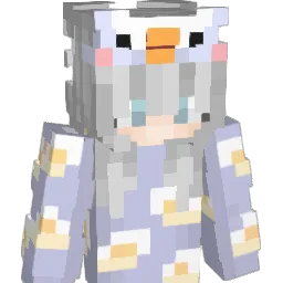 Snowflyke Minecraft avatar bust