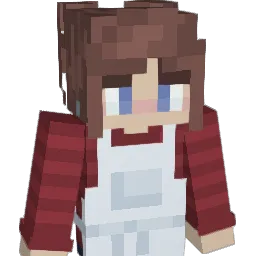 Snowlom Minecraft avatar bust