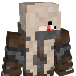 Snowlox Minecraft avatar bust