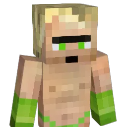 Snowtop Minecraft avatar bust