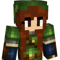 Snowy_Wolf_Dog Minecraft avatar bust