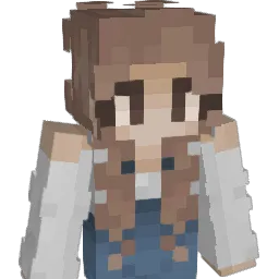 Soleilise Minecraft avatar bust