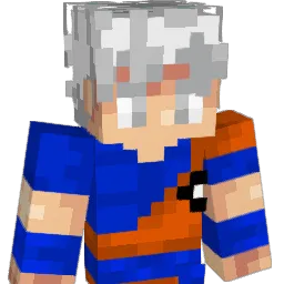 SonGokuSSGSS Minecraft avatar bust