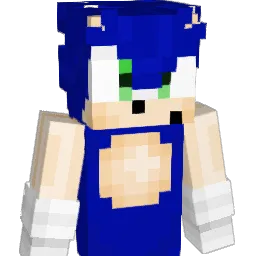 Sonic_Hedgehog Minecraft avatar bust