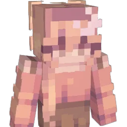 SoupySophieee Minecraft avatar bust
