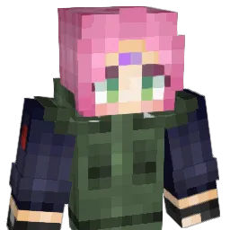 SourSakura Minecraft avatar bust