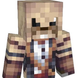 Southwests Minecraft avatar bust