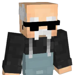 SoyBorracho Minecraft avatar bust