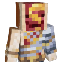 SoyViya Minecraft avatar bust