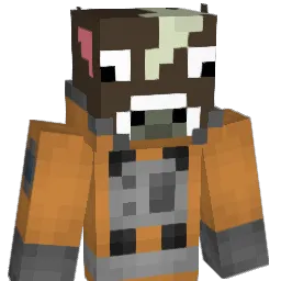 SpaceCow Minecraft avatar bust