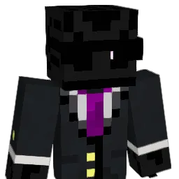 SpaceEnderman Minecraft avatar bust