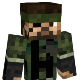 SpaceJax Minecraft avatar bust