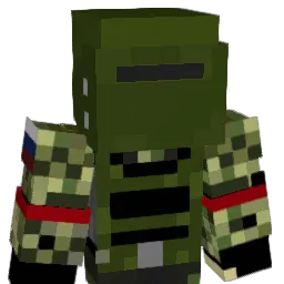 Spankers Minecraft avatar bust