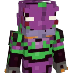 SparklySparkz Minecraft avatar bust