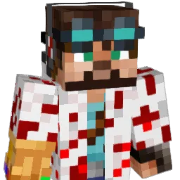 SparkyDuctTape Minecraft avatar bust