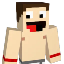 SpartaJoga Minecraft avatar bust