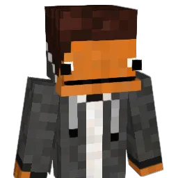 Speachless Minecraft avatar bust