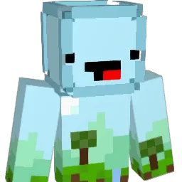 Special_unique Minecraft avatar bust