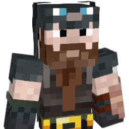 Specialted Minecraft avatar bust