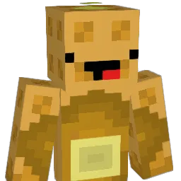 Sperghetti Minecraft avatar bust