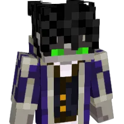 SplinterBlu Minecraft avatar bust