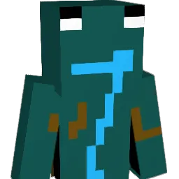 SplipGaming Minecraft avatar bust