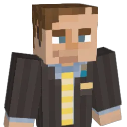 Splitpiece Minecraft avatar bust