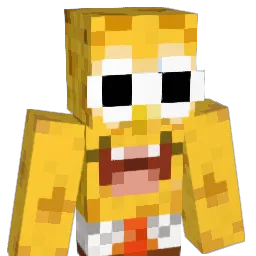 SpongeDode Minecraft avatar bust