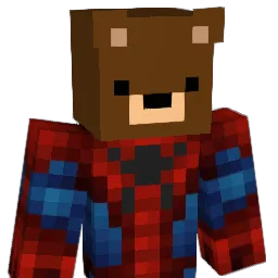 SpooderBear Minecraft avatar bust