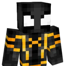 SpoodermanBlack Minecraft avatar bust