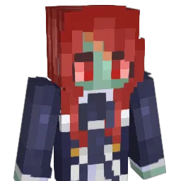 SpookyFubuki Minecraft avatar bust