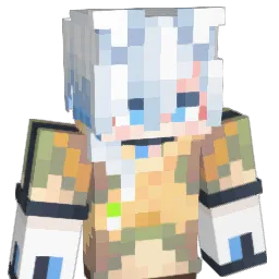 Spuddling Minecraft avatar bust