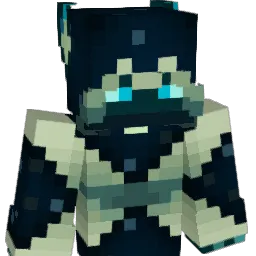 Squaliformes Minecraft avatar bust