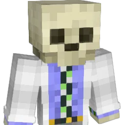 SqueakySkull08 Minecraft avatar bust