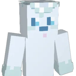 Squibby Minecraft avatar bust